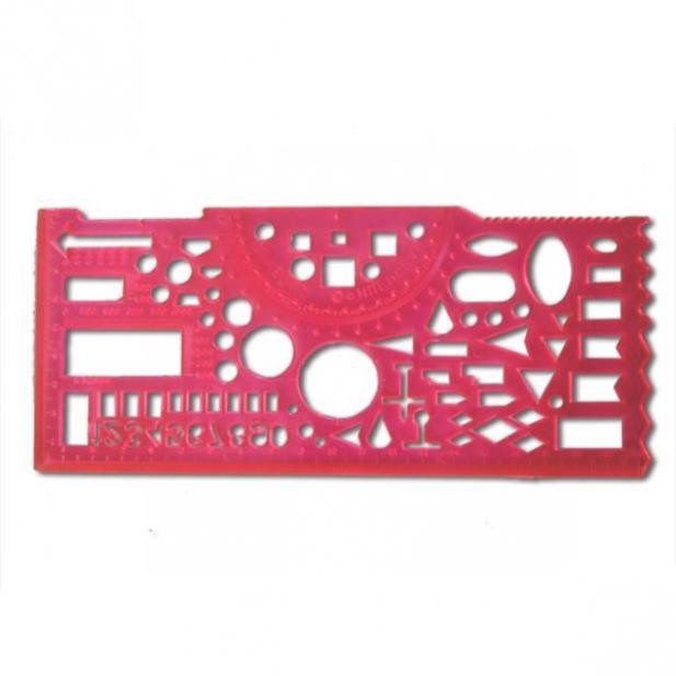 ЛИНЕЙКА - ТРАФАРЕТ  «ОФИЦЕРСКАЯ»