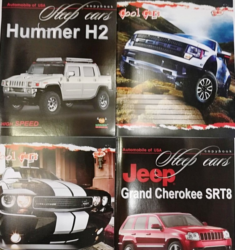 Тетрадь 60 листов клетка Бриск