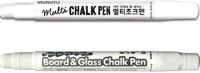 Маркер меловой для рекламных досок белый Multi Chalk Pen Mungyo