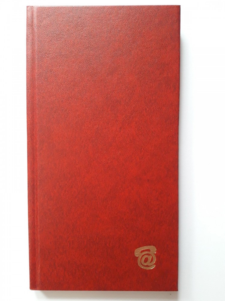 Алфавитная книга 100/190 твердая обложка 80 листов Полиграфист