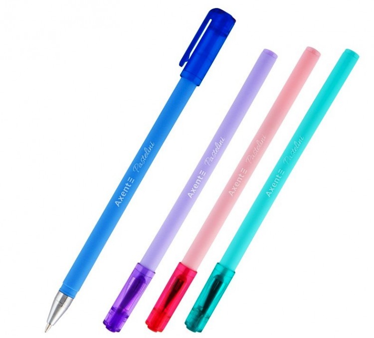 Ручка шариковая  Axent PASTELINI  AB1083-02-A