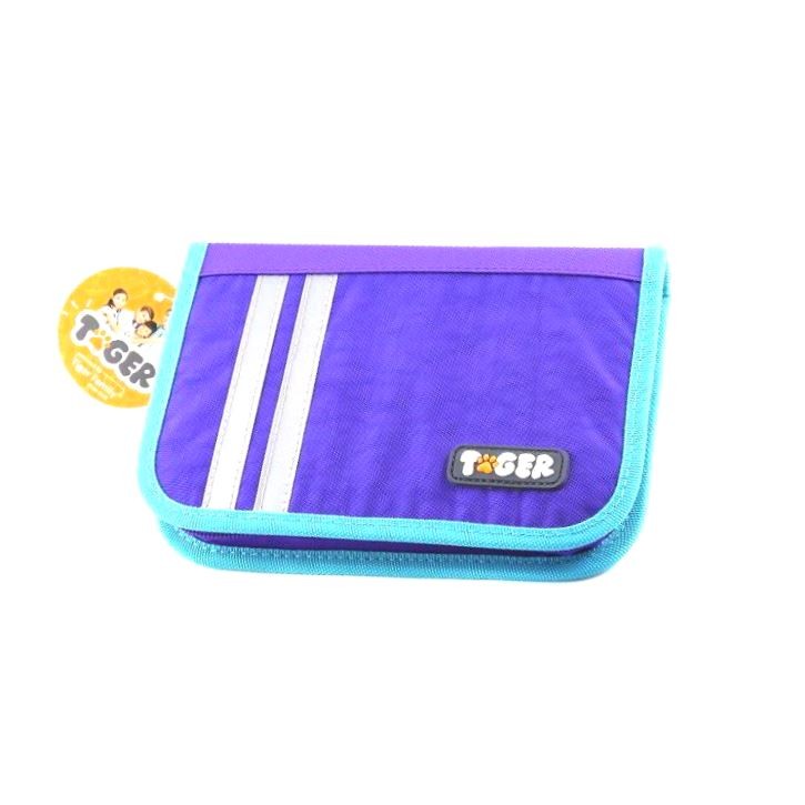 Пенал одинарный с одним отворотом  «TIGER FAMILY»  .