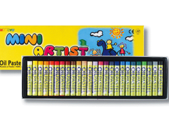 Пастель масляная Мини 25 цветов MOPS-25 MUNGYO