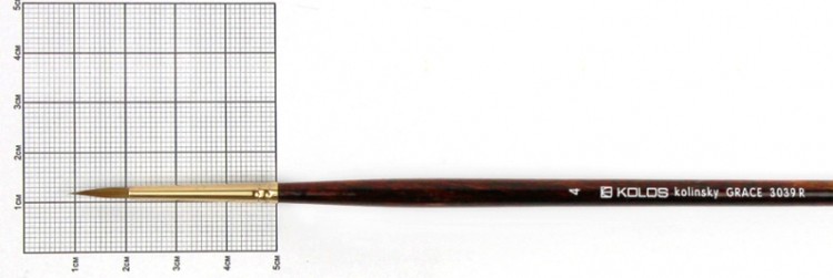 Колонок круглый №4 KOLOS Grace 3039R 