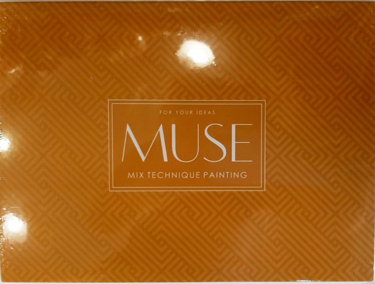 Скетчбук 15 листов 240 гр/м2 240/178 мм Школярик MUSE отрывной для рисования