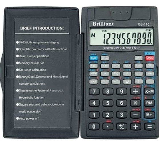 Калькулятор инженерный Brilliant BS-110