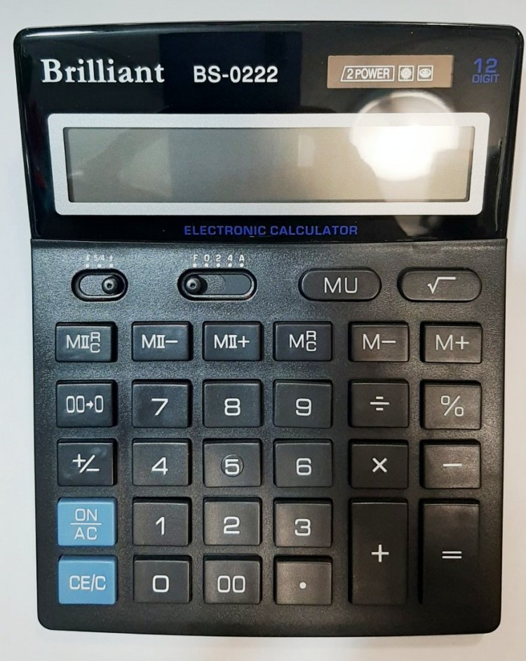 Калькулятор Brilliant BS-0222 12-разрядный