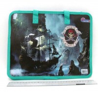 Сумка-портфель пластиковая c тканевыми ручками Pirates 32/26 Josef Otten