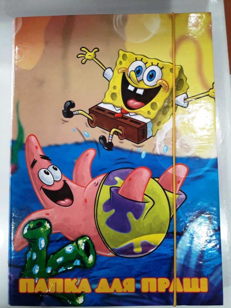 Папка для труда на резинке Мандарин А4 интернет магазин loutchik.com Папка для труда на резинке Мандарин А4