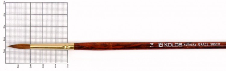 Колонок круглый №14 KOLOS Grace 3039R 