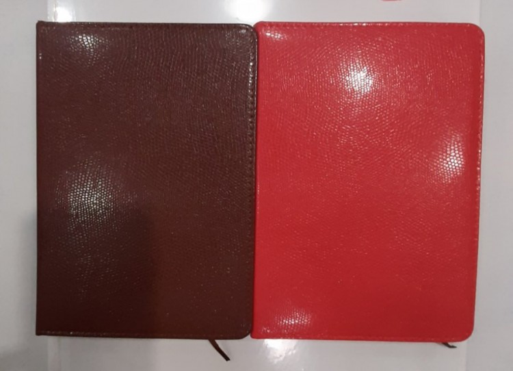 Блокнот А5 80 листов в клетку 84-25к кожзам Китай