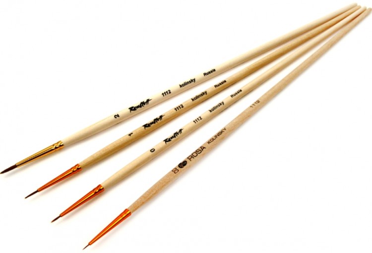 Колонок круглый №00 ROSA 1112