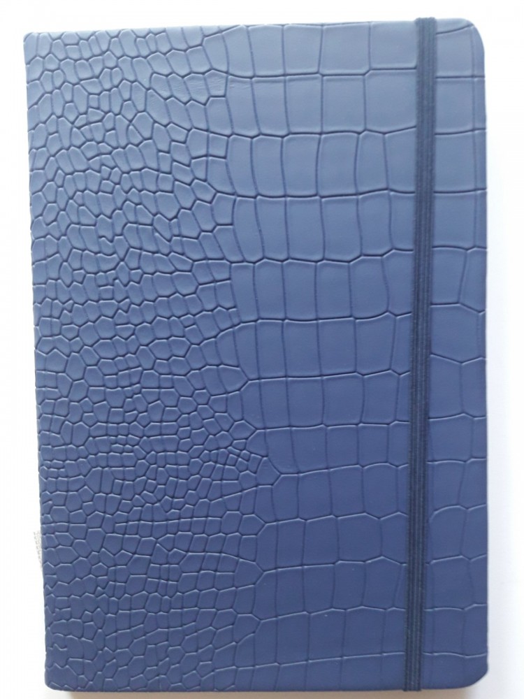 Блокнот А5 в клетку 80 листов с резинкой 5603-11