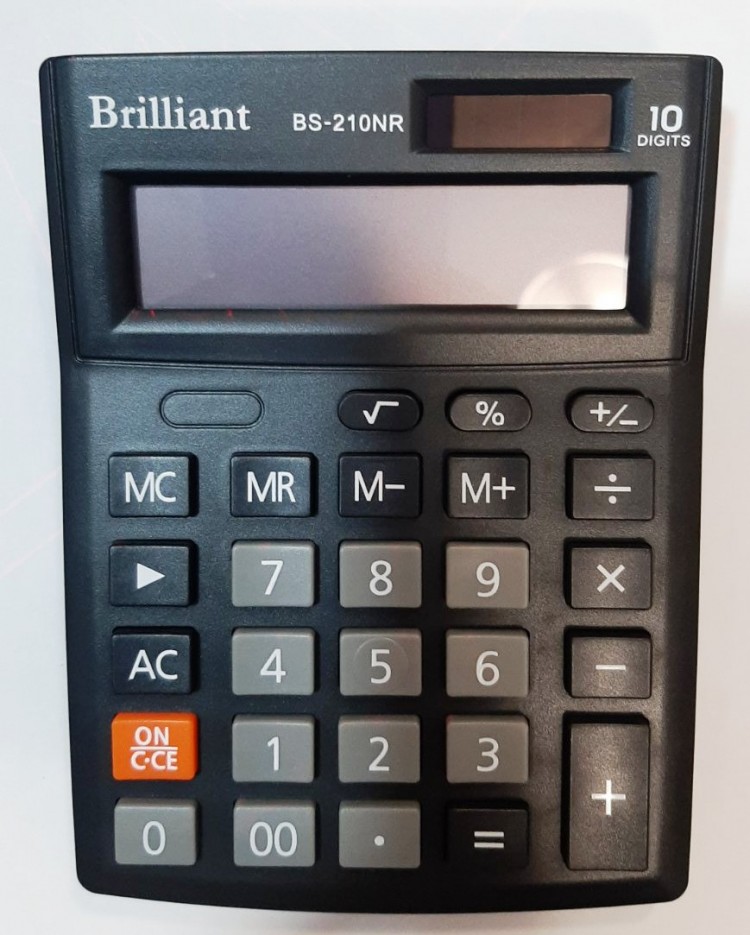 Калькулятор Brilliant BS-210NR​​​ 10​​-разрядный
