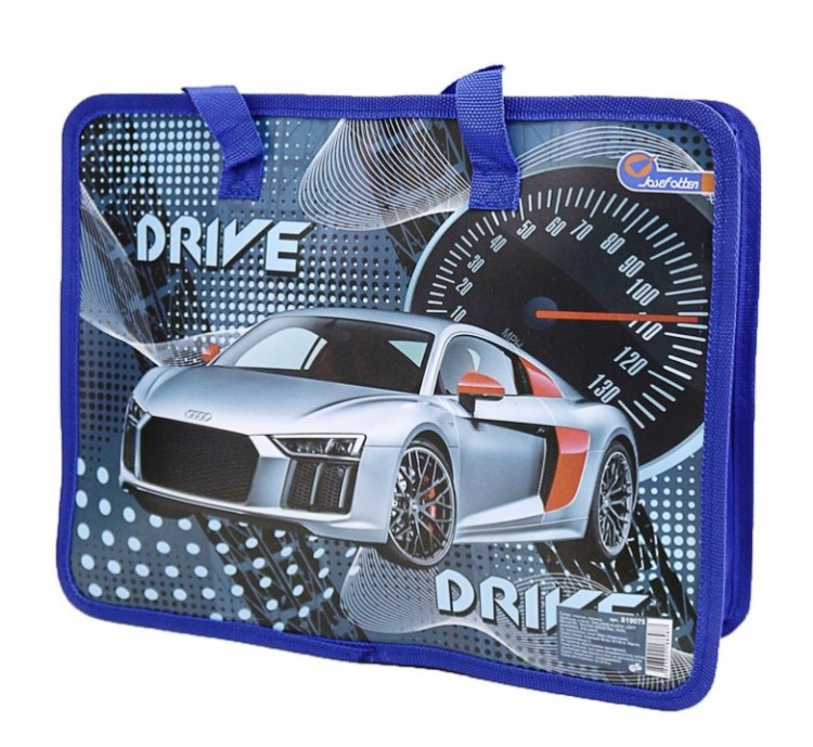 Сумка-портфель пластиковая c тканевыми ручками Drive 32/26 Josef Otten