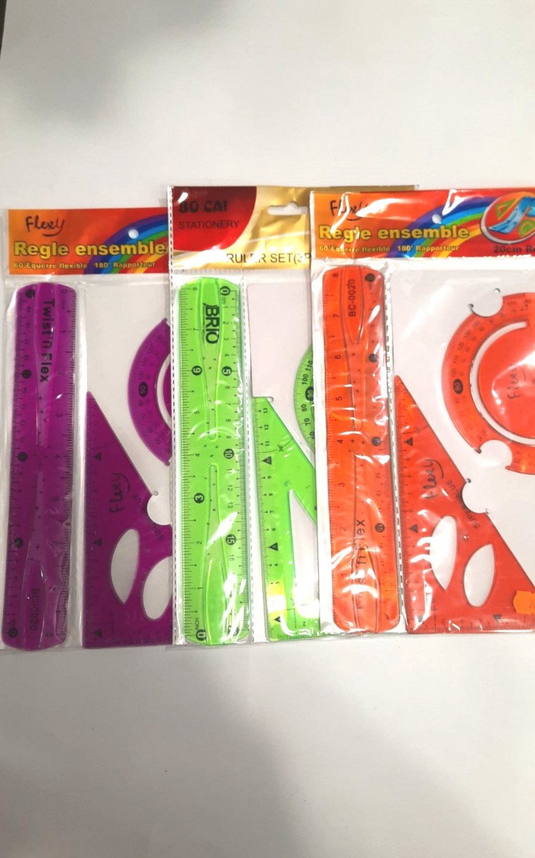 Набор линеек гнущихся (неломайка) мал.