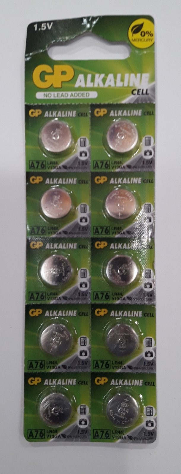 Батарейка GP alkaline LR44