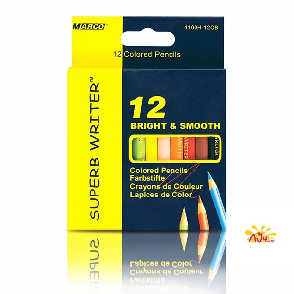 Карандаши цветные Superb Writer (мини) 12 цветов