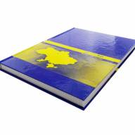 Тетрадь амбарная А4 192 листа в клетку твердая обложка BuroMAX BM2404 - Тетрадь амбарная А4 192 листа в клетку твердая обложка BuroMAX BM2404 интернет магазин loutchik.com