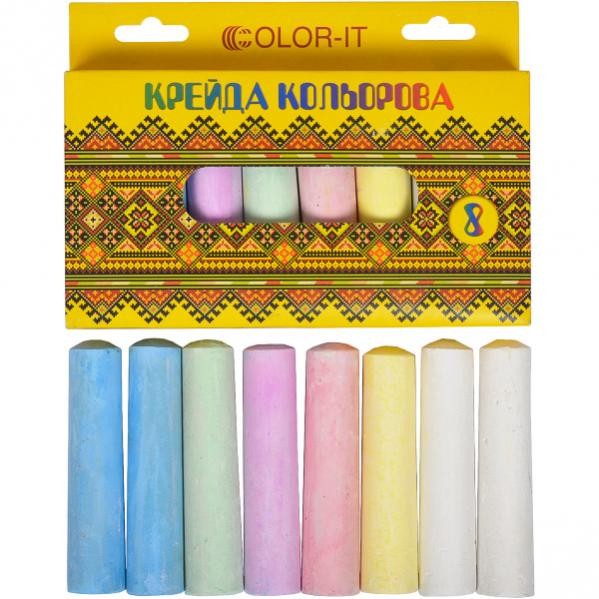 Мел 8 цветов JAMBO Колорит