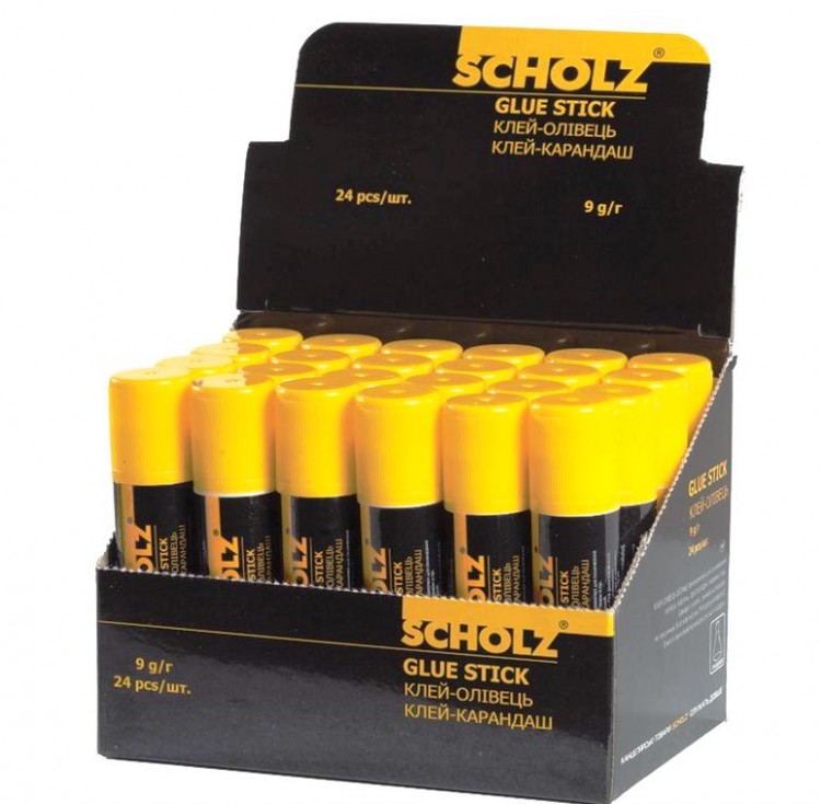 Клей-карандаш сухой 9 гр PVA SCHOLZ 4600