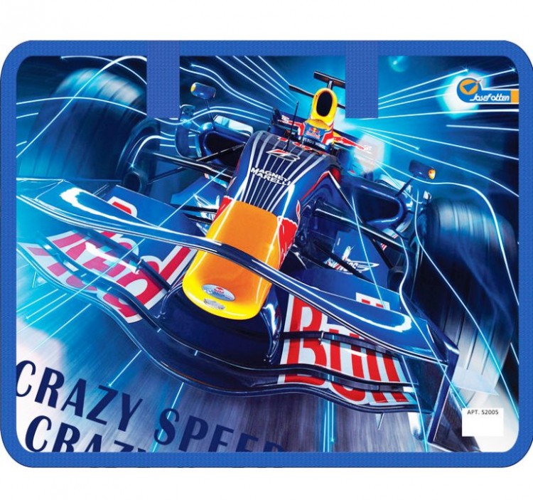 Сумка-портфель пластиковая c тканевыми ручками Crazy speed 32/26 Josef Otten