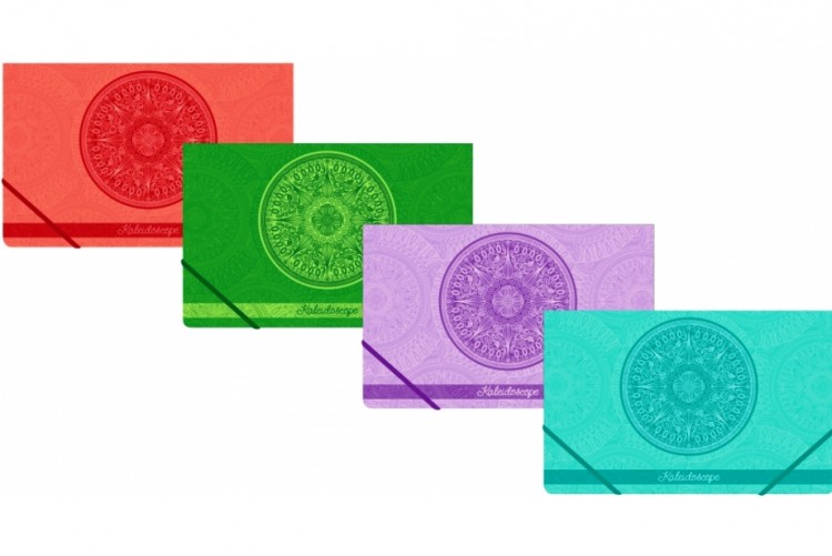 Папка на резинках А4 Мандала OPTIMA