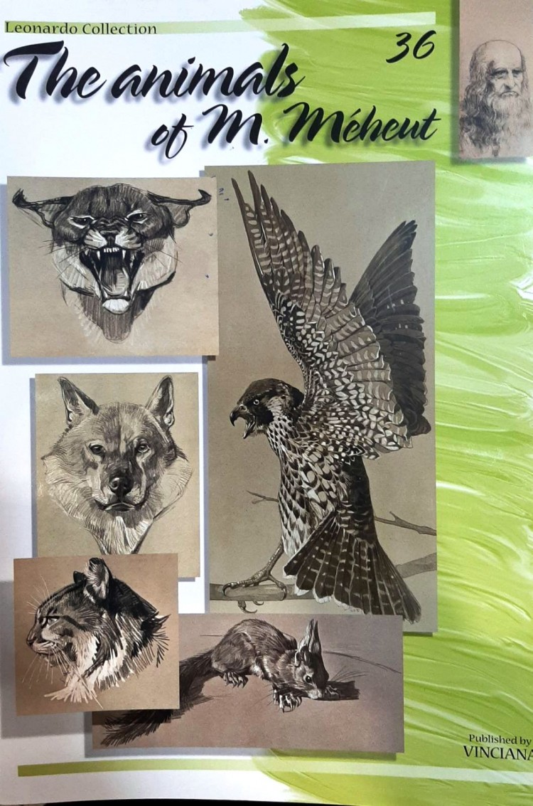 Рисуем животных и птиц Leonardo Collection А4