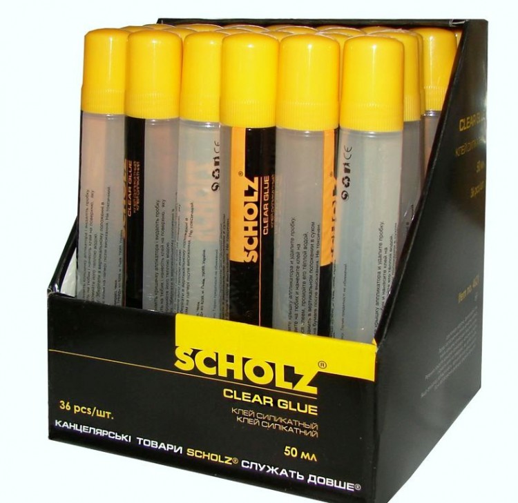 Клей силикатний 50 мл SCHOLZ 4621