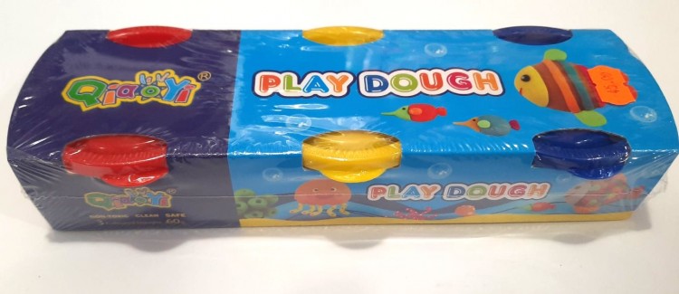 Пластилиновое тесто  « Play-Dough » 3 цвета по 60 гр.