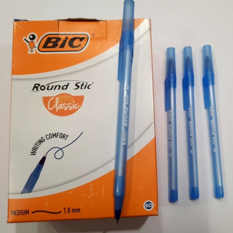 Ручка BIC Round Stic синяя
