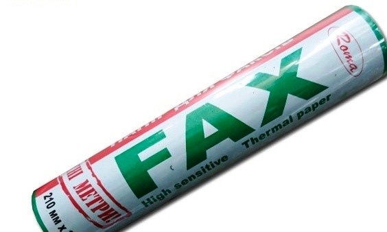 Бумага для факса 210/21 метр Roma 