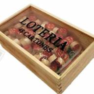 Игра Лото с деревянными бочонками в деревянной коробке - Игра Лото с деревянными бочонками в деревянной коробке интернет магазин loutchik.com