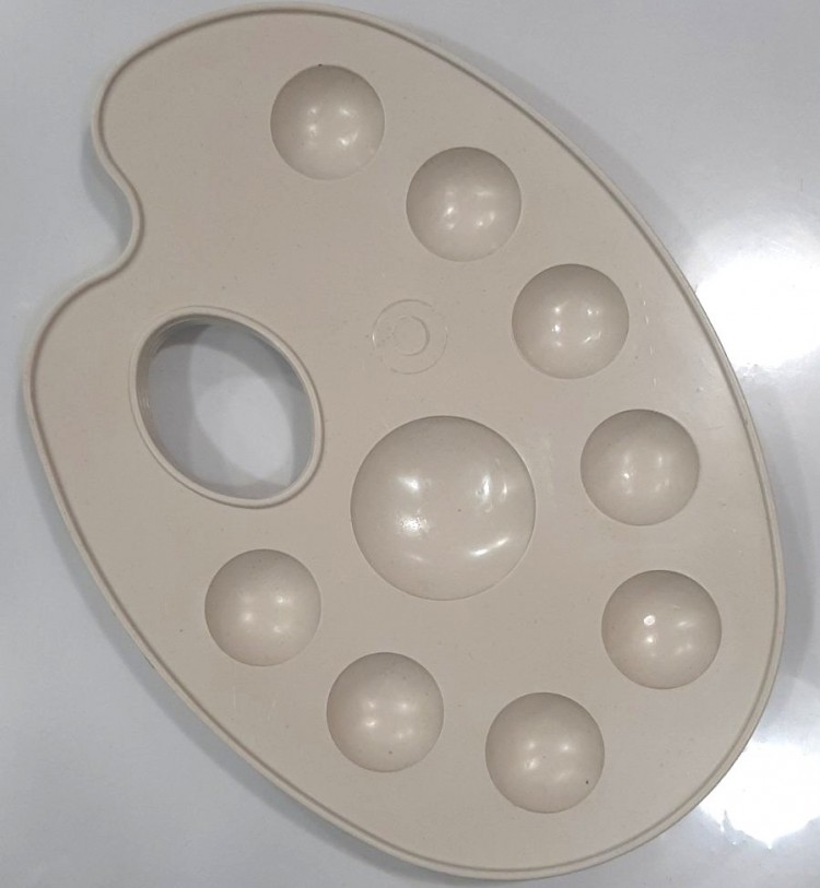 Палитра для смешивания красок классика