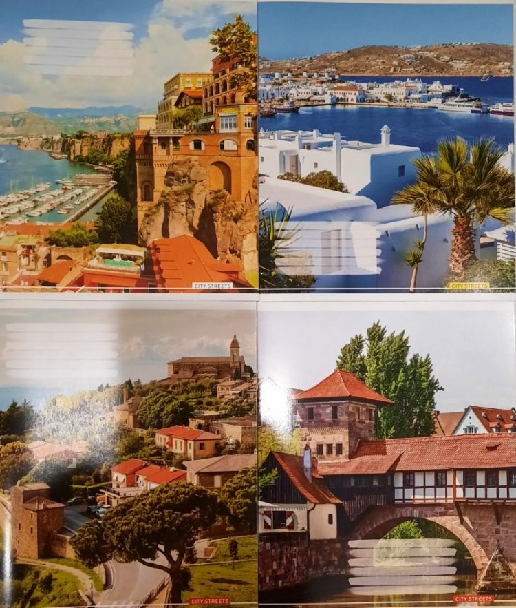 Тетрадь 24 листа клетка Полиграфист