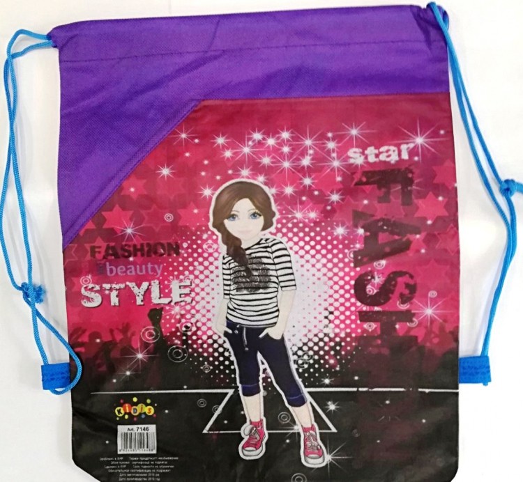 Сумка для обуви с ручками KIDIS 34/28