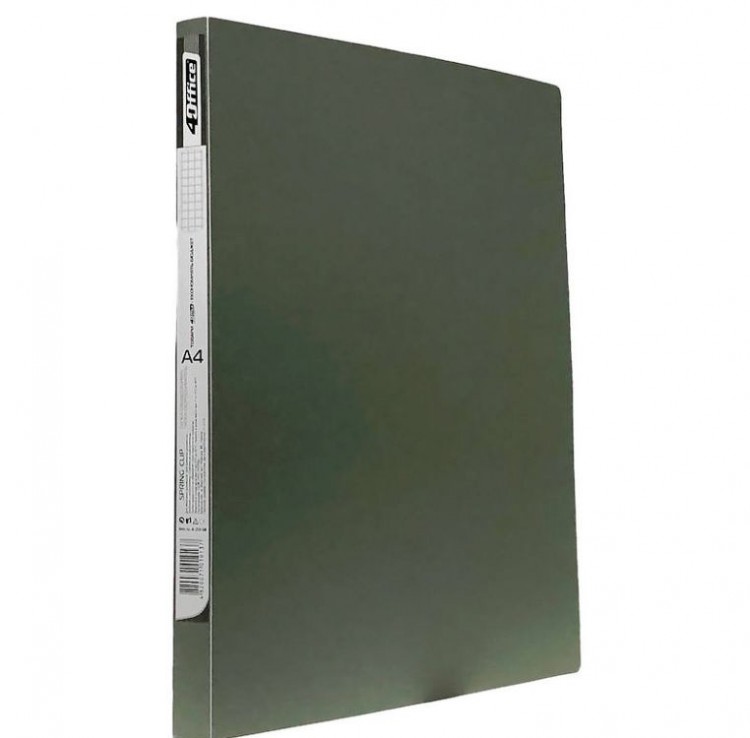 Папка с прижимом А4 4OFFICE 4-221