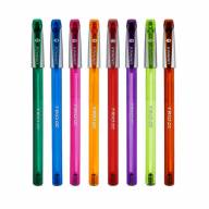 Ручка масляная Unimax Trio Neon DC UX-107-02 синяя - Ручка масляная Unimax Trio Neon DC UX-107-02 синяя интернет магазин loutchik.com