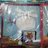 Набор для творчества "Аппликация из ниток по контуру" 25см/25см - Набор для творчества "Аппликация из ниток по контуру" 25см/25см интернет магазин loutchik.com