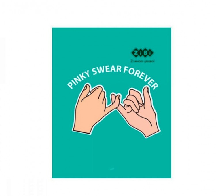 Блокнот А5 в клетку 64 листа твердая обложка "ZiBi" ZB12740 "Symbol"