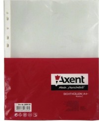 Файл для документов глянцевый А4 90 мкм Axent (цена за 1 шт)