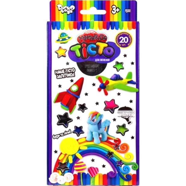 Тесто для лепки "Master Do" 20 цветов.