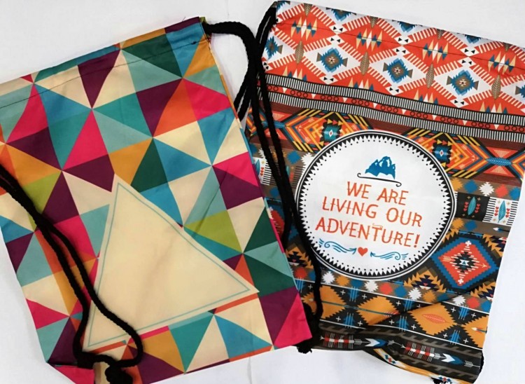 Сумка для обуви с карманом Орнамент 45/38