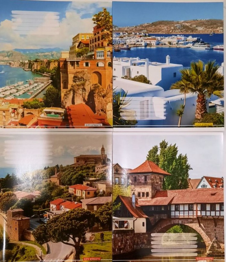 Тетрадь 24 листа линия Полиграфист