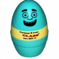 Точилка c ластиком CLASS 4827 голубая - Точилка c ластиком CLASS 4827 голубая интернет магазин loutchik.com