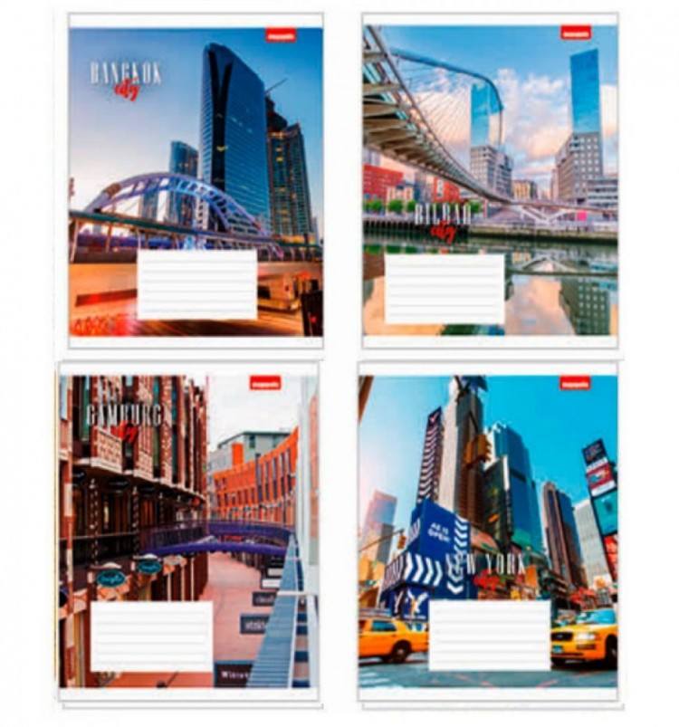 Тетрадь 24 листа линия Полиграфист