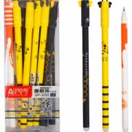 Ручка гелевая с ластиком стираемая с цветным корпусом - Ручка гелевая с ластиком стираемая с цветным корпусом