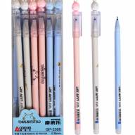 Ручка гелевая с ластиком стираемая с цветным корпусом - Ручка гелевая с ластиком стираемая с цветным корпусом