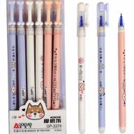 Ручка гелевая с ластиком стираемая с цветным корпусом - Ручка гелевая с ластиком стираемая с цветным корпусом