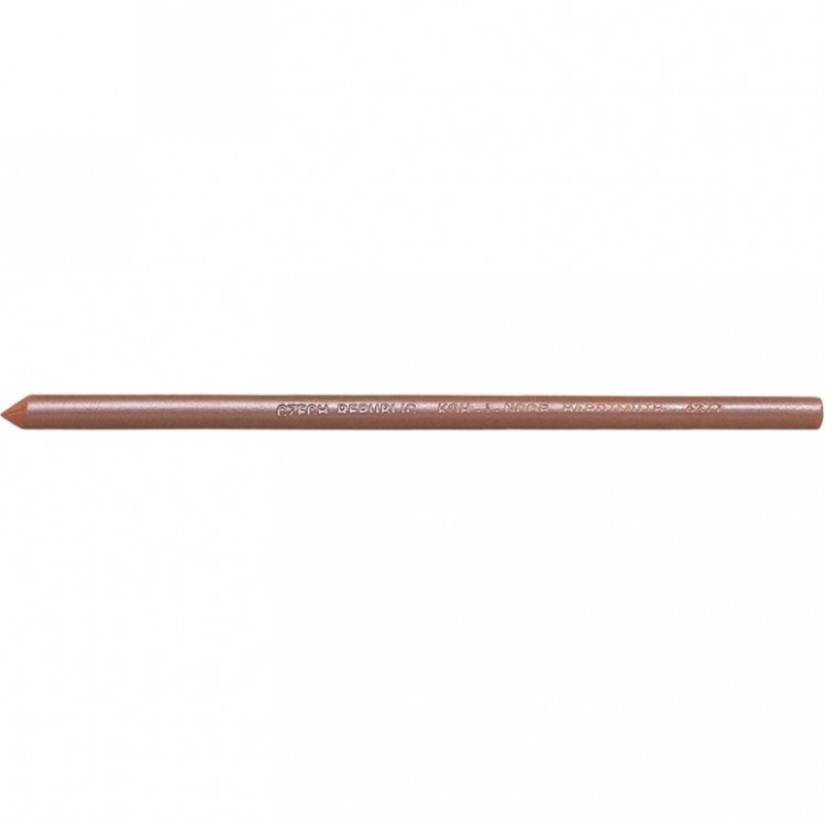 Грифель мел сухой 5,6мм светло-коричневая сепия KIN 4377